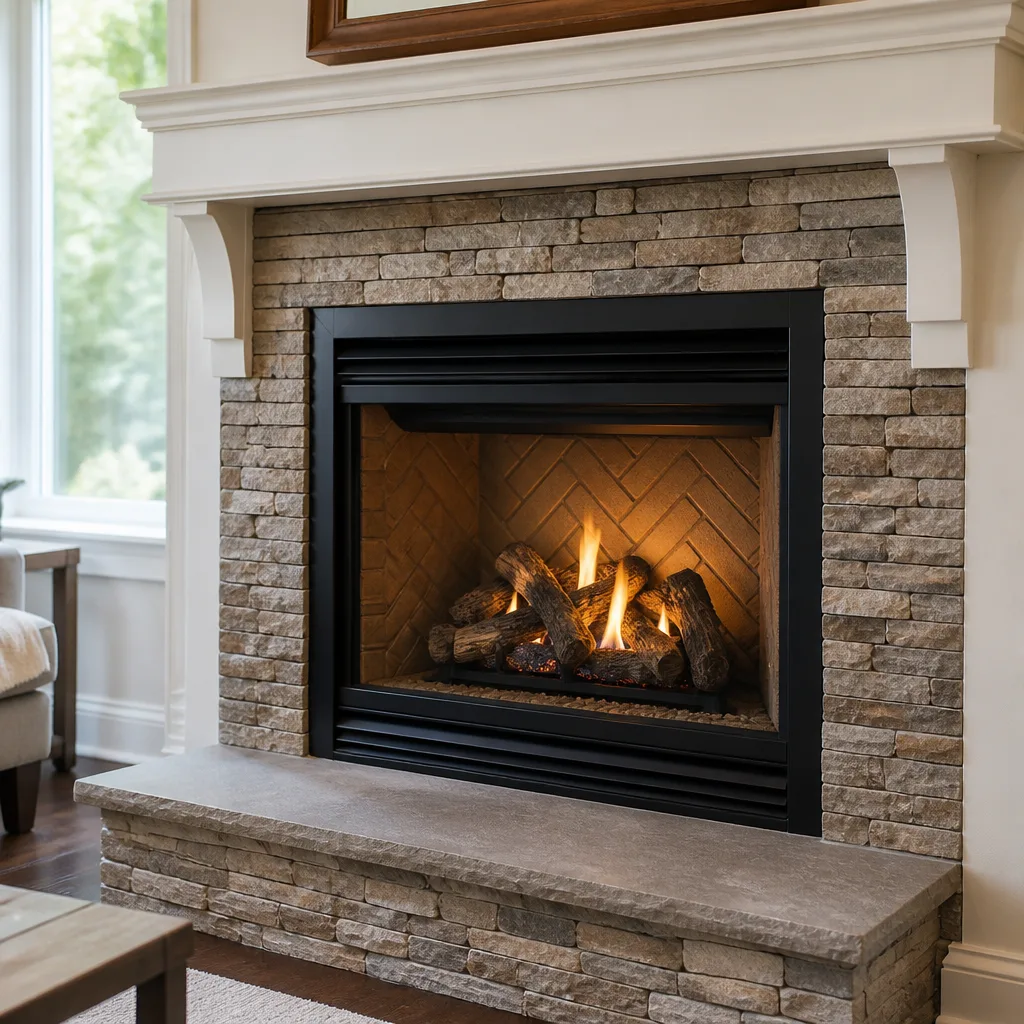 Gas fireplace service